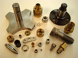 Assorted machined parts